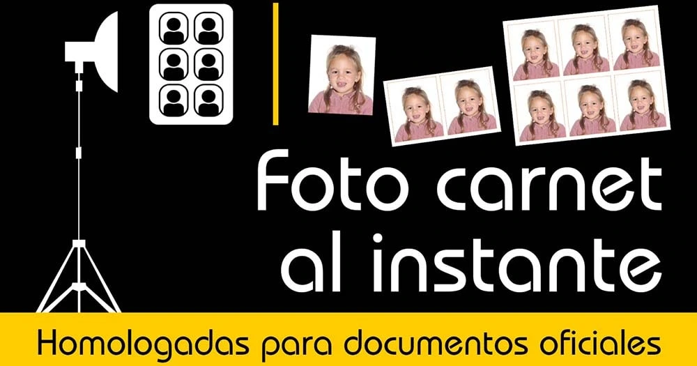 Realizamos fotos de carnet al instante en Málaga